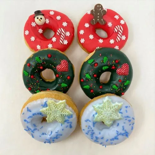 Donuts julepakke 6 stk
