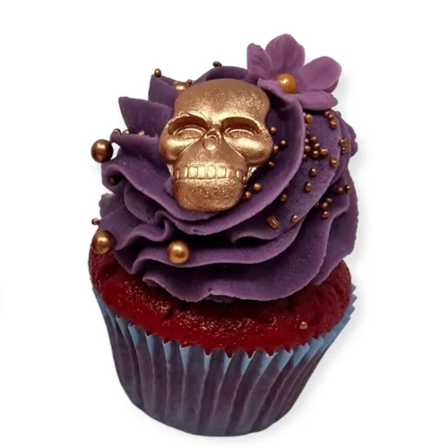 Redvelvet lilla cupcake - 6pk