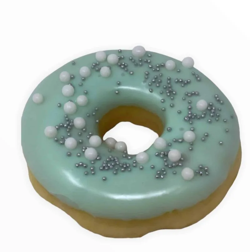 Donut mintgrønn 6 pk