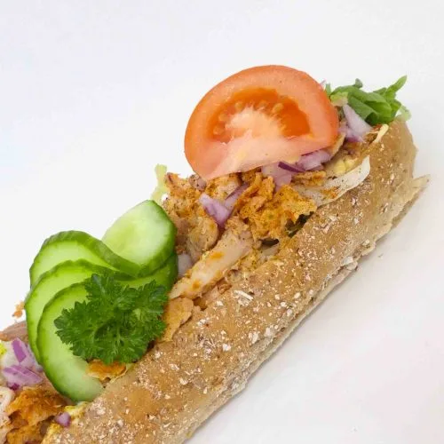 Baguette med kylling