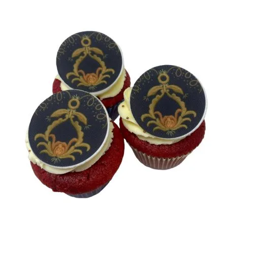 Matchende cupcakes til bunadskaker 12pk
