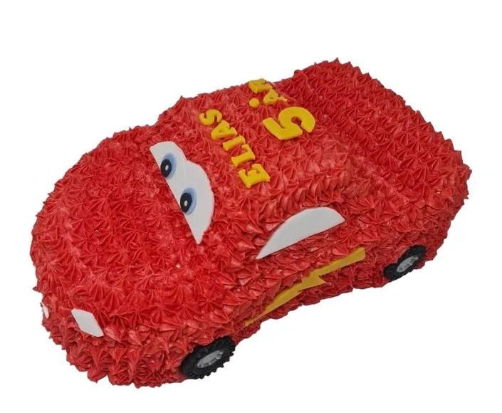 Råtøff Cars-bil kake!