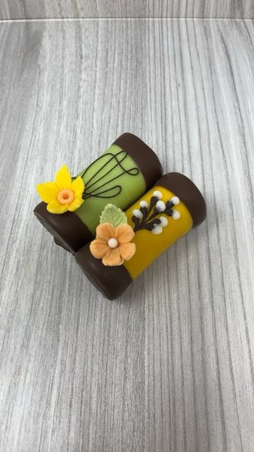 Påskepyntet punsjrull 6 pk