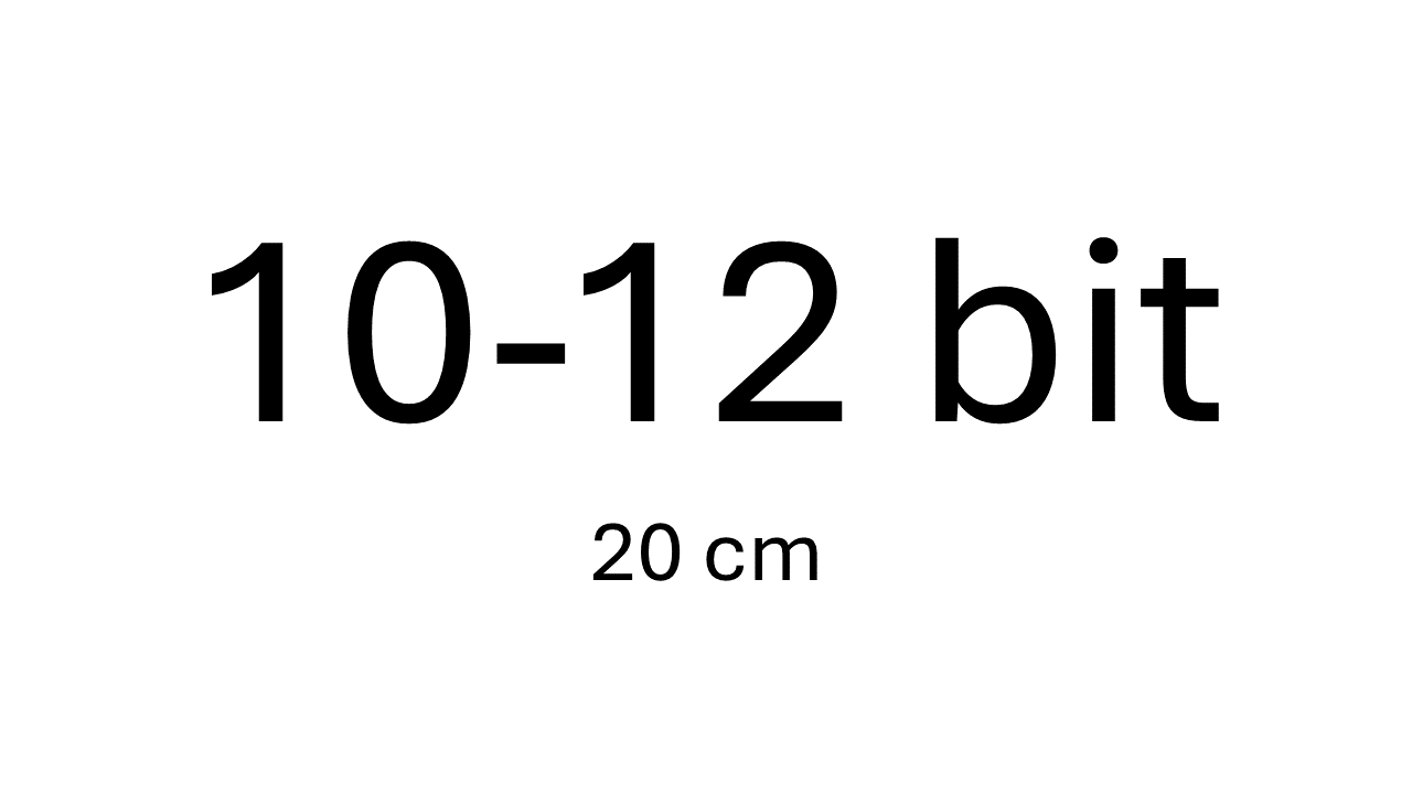 10-12 biter (20cm)