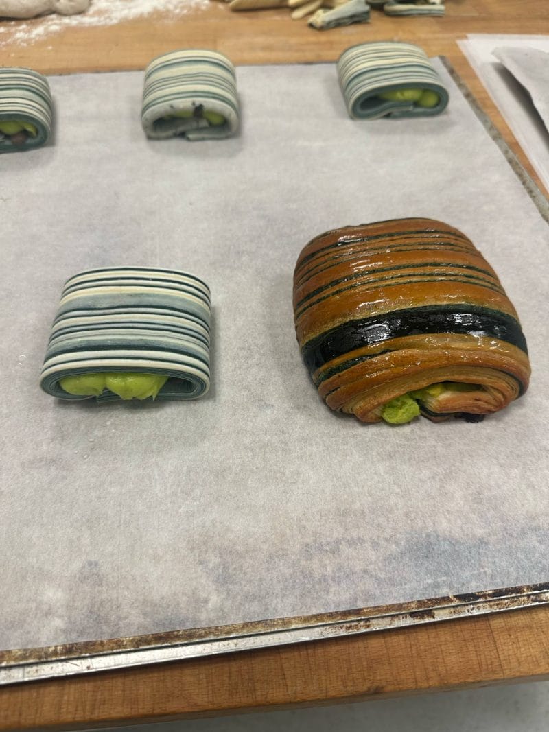 Pain au chocolat med pistasjkrem - Bilde 2