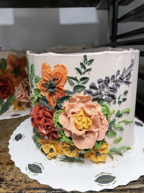 3D blomstkake
