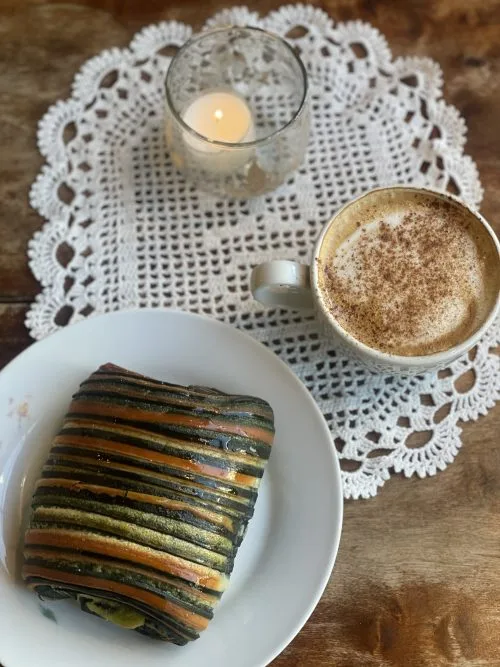 Pain au chocolat med pistasj og vanilje